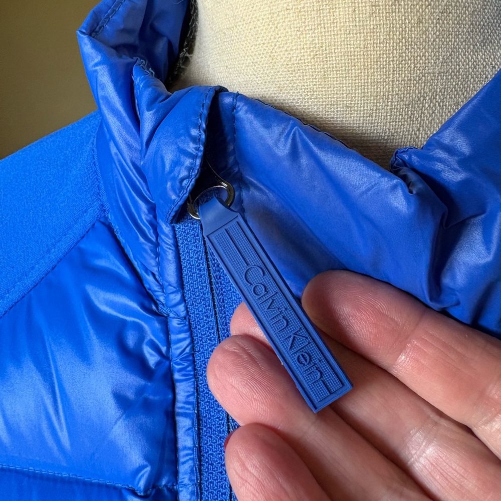 Calvin Klein Performance-Women’s XL down filled asymmetrical zip jacket. EUC! - Picture 16 of 16